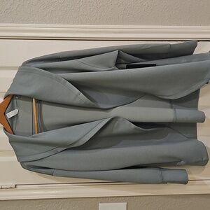 NWT Velocity Softlite Milano Cardigan Drapey Neutral 1X Seafoam